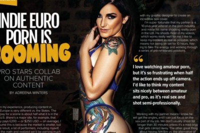 Adreena Winters Pens XBIZ Piece on Indie Euro Content Booming